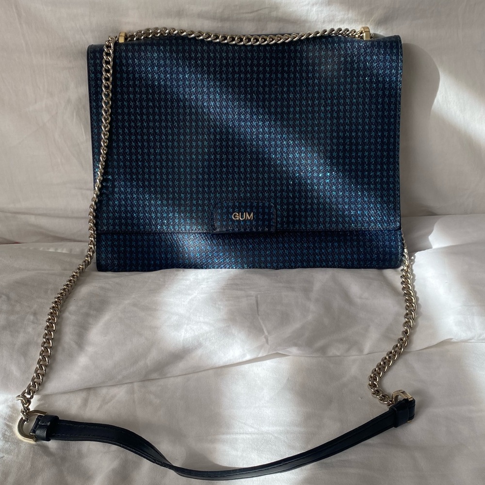GUM Gianni Chiarini Design navy pocketbook